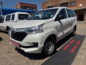 2018 Toyota Avanza 1.3S Panel Van